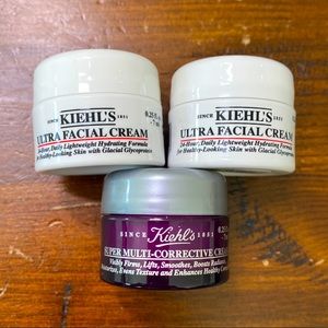 Kiehl’s Corrective & Ultra Face Cream Minis New